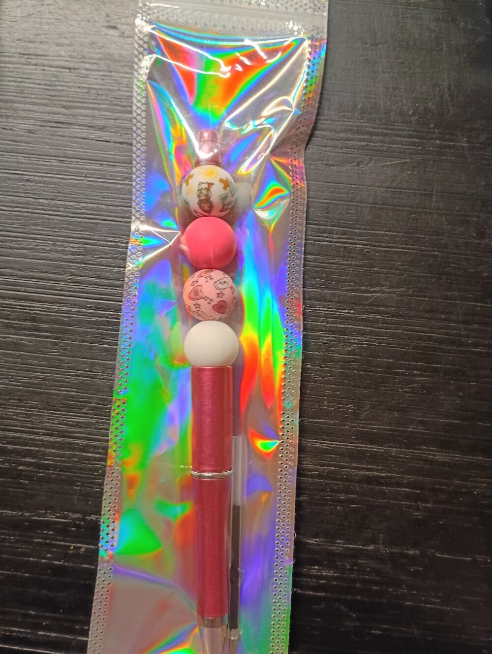 Beaded pens